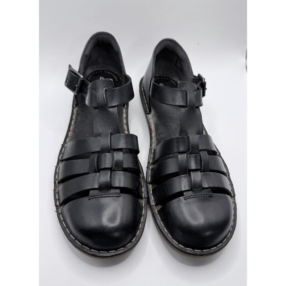 Clarks Collection Blake Moss Fisherman Sandal Shoes Size 8.5 Leather